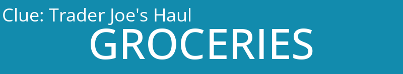 Trader Joe's Haul