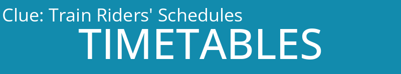 Train Riders' Schedules