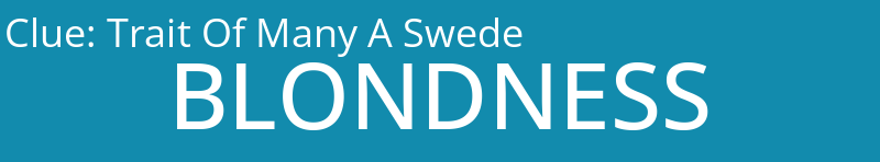Trait Of Many A Swede