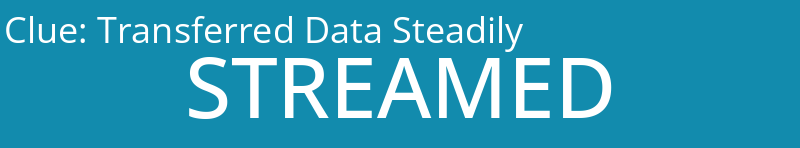 Transferred Data Steadily