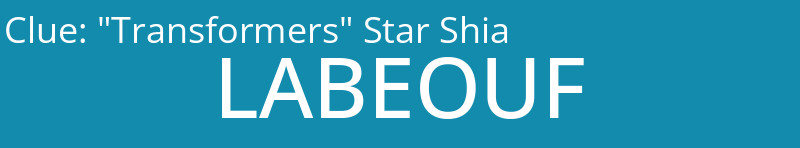 "Transformers" Star Shia