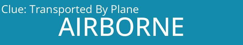Transported By Plane