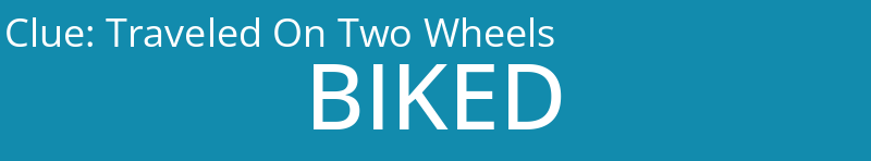 Traveled On Two Wheels
