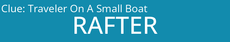 Traveler On A Small Boat