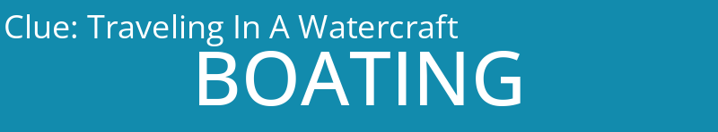 Traveling In A Watercraft