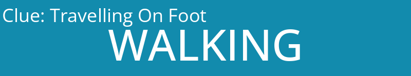 Travelling On Foot