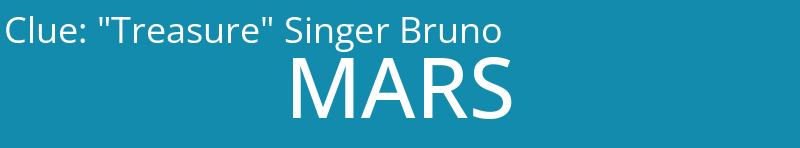 "Treasure" Singer Bruno