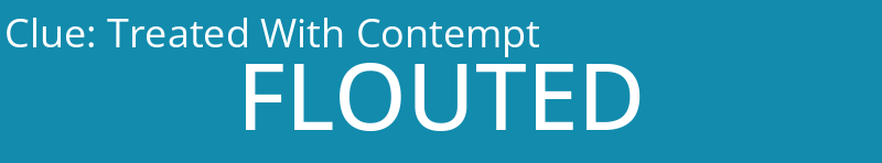 Treated With Contempt