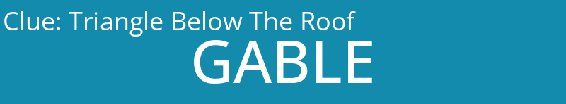 Triangle Below The Roof