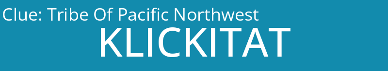 Tribe Of Pacific Northwest