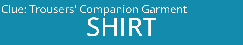 Trousers' Companion Garment