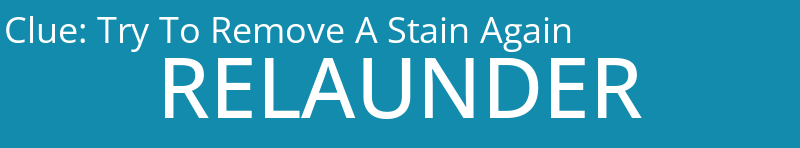 Try To Remove A Stain Again