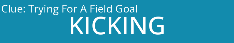 Trying For A Field Goal