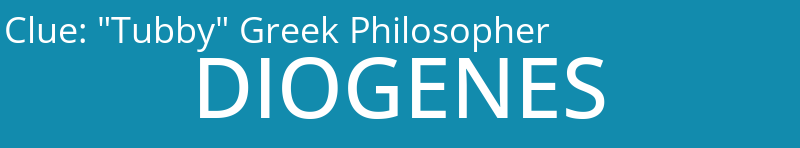 "Tubby" Greek Philosopher