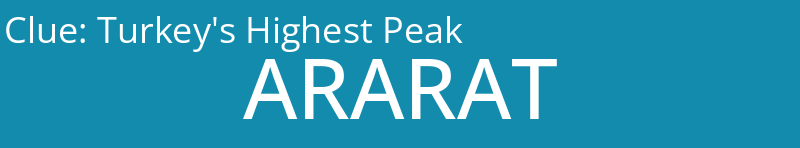 Turkey's Highest Peak