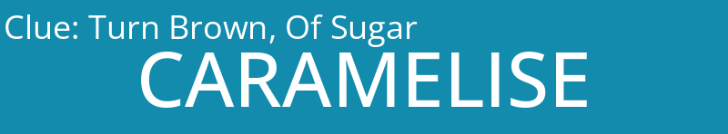 Turn Brown, Of Sugar