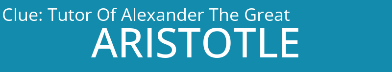 Tutor Of Alexander The Great