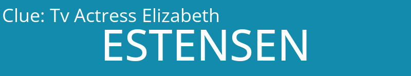 Tv Actress Elizabeth