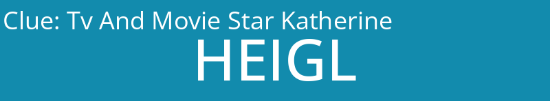 Tv And Movie Star Katherine