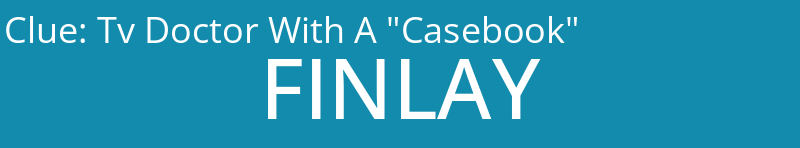 Tv Doctor With A "Casebook"