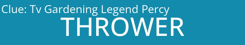 Tv Gardening Legend Percy