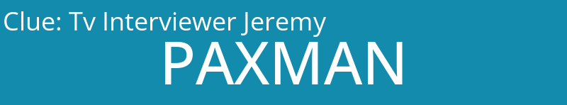 Tv Interviewer Jeremy