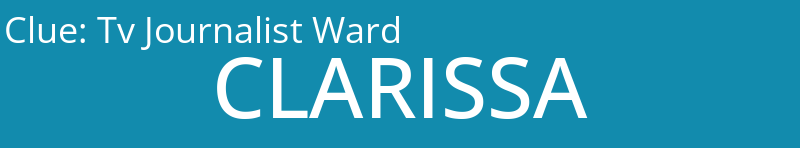 Tv Journalist Ward
