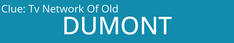 Tv Network Of Old