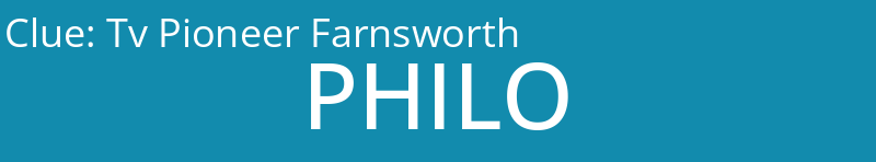 Tv Pioneer Farnsworth