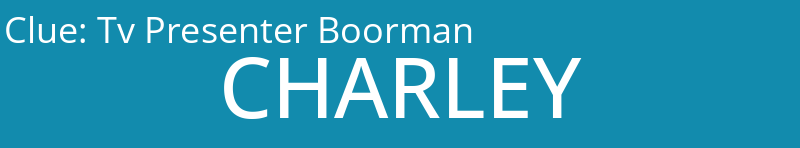 Tv Presenter Boorman
