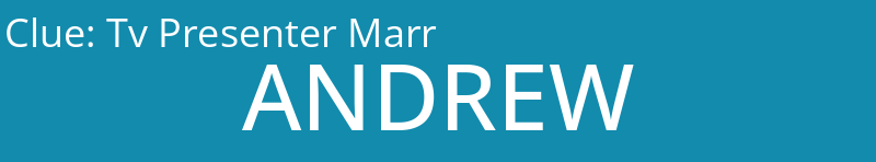 Tv Presenter Marr