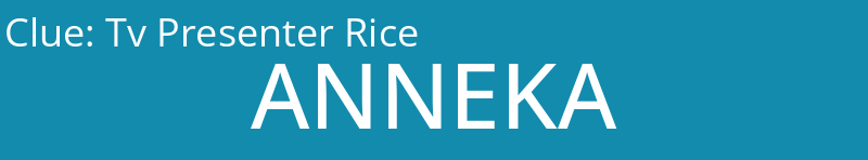 Tv Presenter Rice