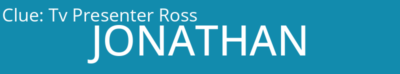 Tv Presenter Ross