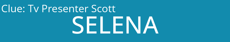 Tv Presenter Scott