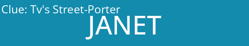 Tv's Street-Porter