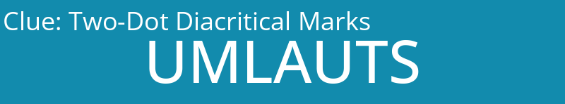 Two-Dot Diacritical Marks