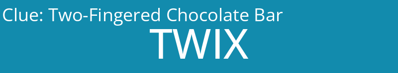 Two-Fingered Chocolate Bar