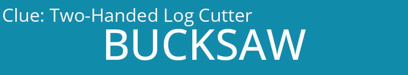 Two-Handed Log Cutter