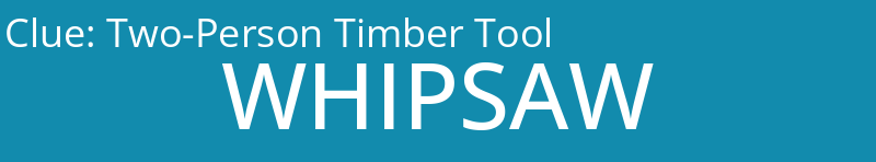 Two-Person Timber Tool