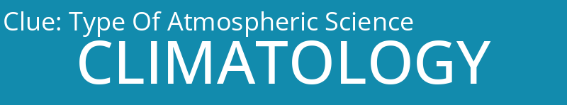 Type Of Atmospheric Science