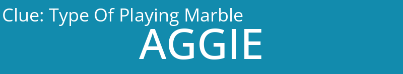 Type Of Playing Marble