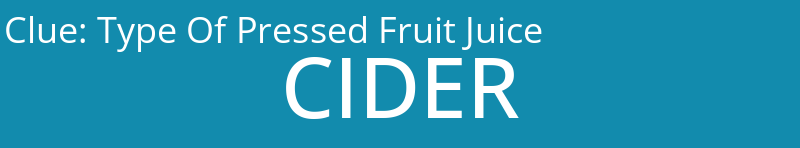 Type Of Pressed Fruit Juice