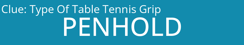 Type Of Table Tennis Grip