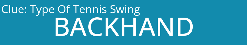 Type Of Tennis Swing