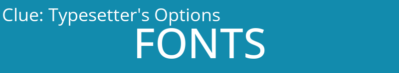 Typesetter's Options