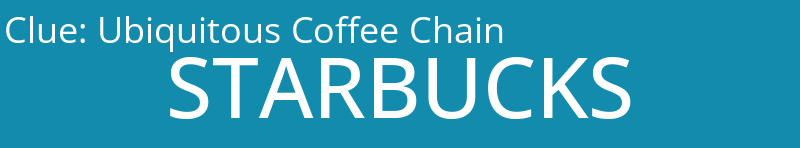 Ubiquitous Coffee Chain