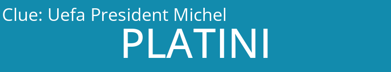 Uefa President Michel