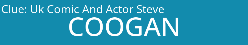 Uk Comic And Actor Steve