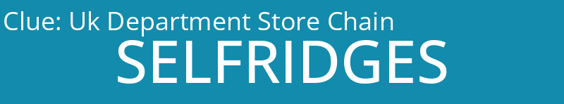 Uk Department Store Chain