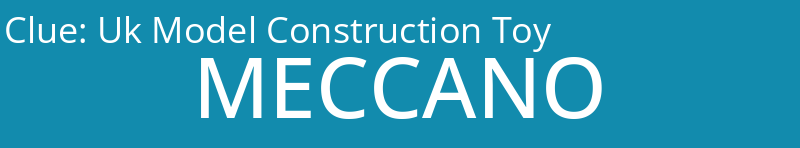 Uk Model Construction Toy